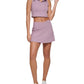 Calvin Klein Women's Crossover Waist Skort Purple Size Medium