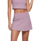 Calvin Klein Women's Crossover Waist Skort Purple Size Medium