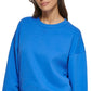 Calvin Klein Women's Crossover Hem Pullover Blue Size Small