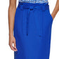 Calvin Klein Women's Tie Belt Pencil Skirt Blue Size 14 Petite