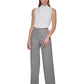 Calvin Klein Women's Glen Plaid Pants Gray Size 14