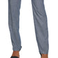 Calvin Klein Women's Mid Rise Ankle Zip Pants Blue