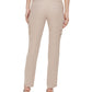 Calvin Klein Women's Linen Blend Slim Leg Pants Brown Size 8Petite