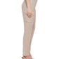 Calvin Klein Women's Linen Blend Slim Leg Pants Brown Size 8Petite