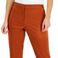 Calvin Klein Women's Lux Highline Skinny Pants Brown Size 12Petite