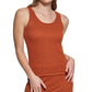 Calvin Klein Women's Mesh Knit Tank Brown Size Small
