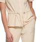 Calvin Klein Women's Short Sleeve Drawstring Waist Jacket Brown