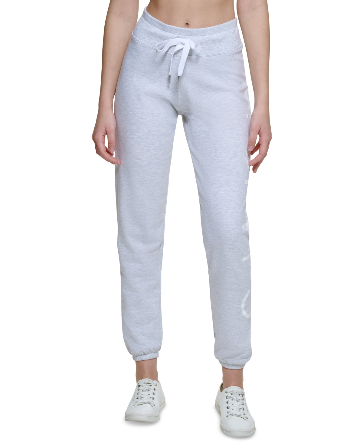 Calvin Klein Women's Logo Joggers White Size X-Small