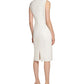 Calvin Klein Women's Embellished Sheath Dress White Size 6