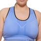 Calvin Klein Women's Reversible Medium Impact Sports Bra Purple Size 3X
