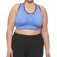 Calvin Klein Women's Reversible Medium Impact Sports Bra Purple Size 3X