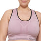 Calvin Klein Women's Reversible Medium Impact Sports Bra Brown Size 3X