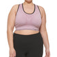 Calvin Klein Women's Reversible Medium Impact Sports Bra Brown Size 3X