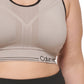 Calvin Klein Women's Reversible Medium Impact Sports Bra Brown Size 3X