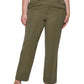 Calvin Klein Women's Wide Leg Pants Green Size 16W