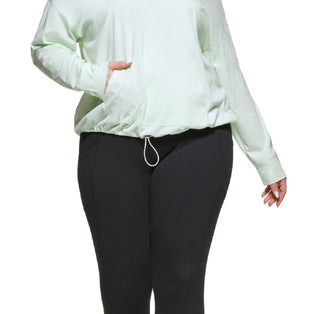 Calvin Klein Women's Hooded T-Shirt Green Size 2X