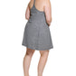 Calvin Klein Women's Space Dyed Strappy Tank Dress Black Size 1X