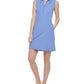 Calvin Klein Women's Hooded Sneaker Dress Purple Size Small