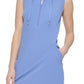 Calvin Klein Women's Hooded Sneaker Dress Purple Size Small