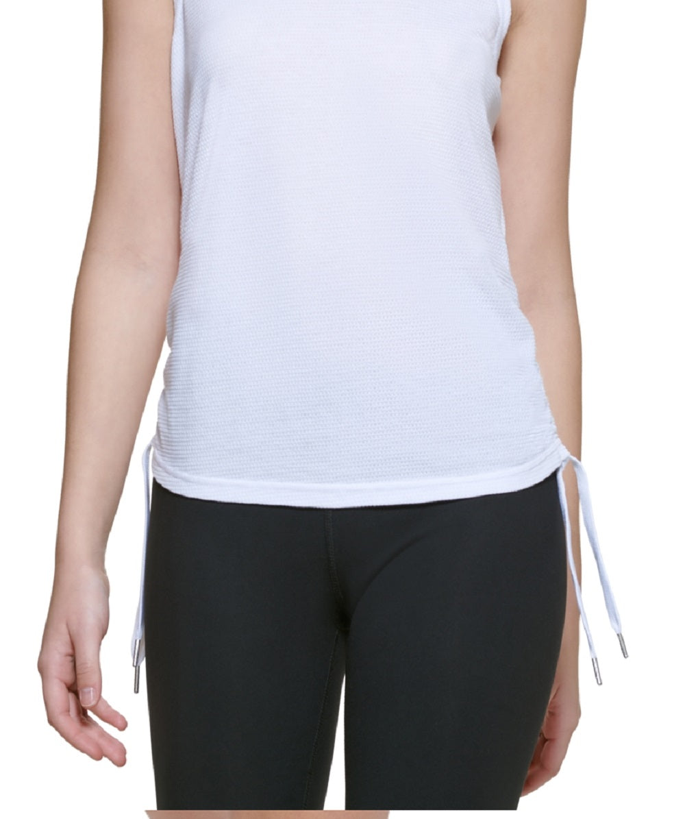 Calvin klein side hot sale knot tank top