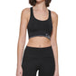 Calvin Klein Women's Racerback Sports Bra Black Size X-Large