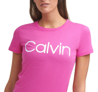 Calvin Klein Women's Logo T-Shirt Pink
