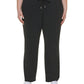 Calvin Klein Women's Drawstring Pants Black Size 1X
