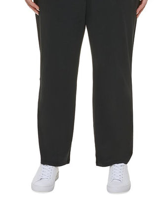 Calvin Klein Women's Drawstring Pants Black Size 1X
