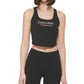 Calvin Klein Women's Pride Logo Crop Top Black Size X-Large