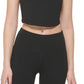 Calvin Klein Women's Pride Logo Crop Top Black Size X-Large
