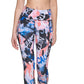 Calvin Klein Women's Printed High Rise 7/8 Leggings Blue Size Medium