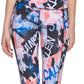 Calvin Klein Women's Printed High Rise 7/8 Leggings Blue Size Medium