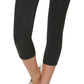 Calvin Klein Women's Super High Waist Cropped Tights Black Size Large