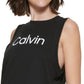 Calvin Klein Women's Muscle Tank Black Size Medium