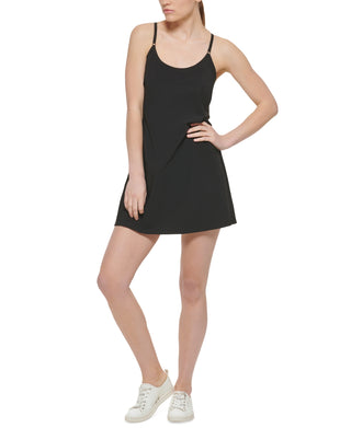 Calvin Klein Women's Pickleball Exercise Dress Black Size Medium