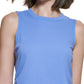 Calvin Klein Women's Ruched Side Tie Tank Top Purple Size X-Large