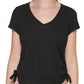 Calvin Klein Women's Ruched Top Black Size X-Large