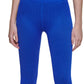 Calvin Klein Women's Ribbed High Rise 7/8 Leggings Blue Size Medium