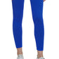 Calvin Klein Women's Ribbed High Rise 7/8 Leggings Blue Size Medium