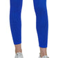 Calvin Klein Women's Ribbed High Rise 7/8 Leggings Blue Size Small