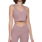 Calvin Klein Women's Strappy Crop Top Brown Size Medium