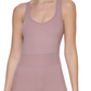 Calvin Klein Women's Strappy Short Bodysuit Pink Size X-Large