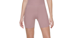 Calvin Klein Women's Strappy Short Bodysuit Pink Size X-Large