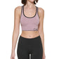 Calvin Klein Women's Medium Impact Racerback Sports Bra Brown