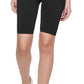 Calvin Klein Women's Ribbed Bike Shorts Black Size Medium