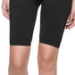 Calvin Klein Women's Ribbed Bike Shorts Black Size Medium