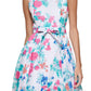 Calvin Klein Women's Floral High Low Dress Pink Size 12Petite