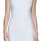Calvin Klein Women's Twist Neck Sheath Dress White Size 12