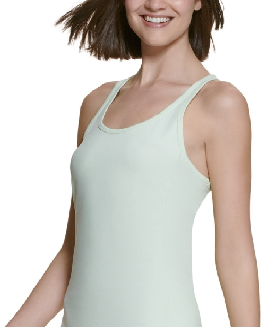 Calvin Klein Women's Side Pocket Exercise Dress Green Size Medium