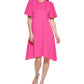 Calvin Klein Women's Flutter Sleeve A Line Dress Pink Size 4